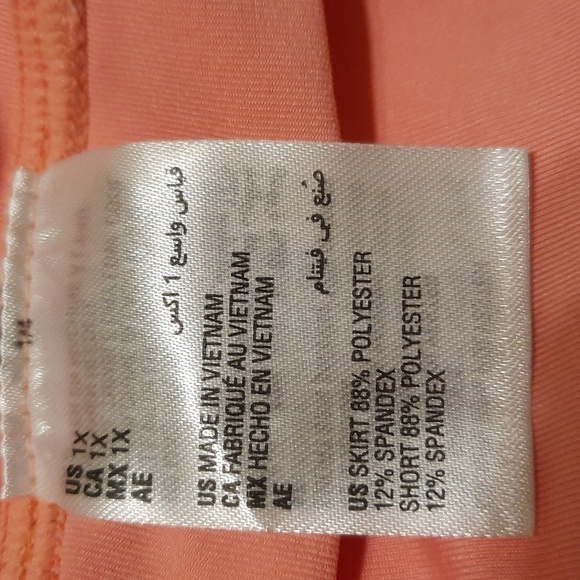 nwt ideology tiered skort. 1x. (B6-100) - Picture 5 of 8